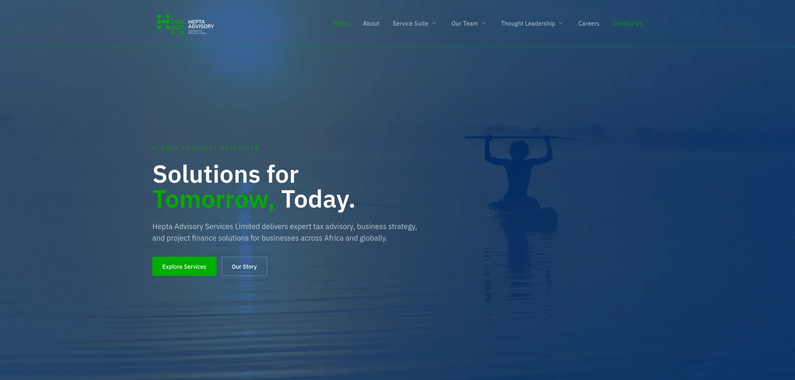 Hepta Advisory — Tax and business advisory screenshot